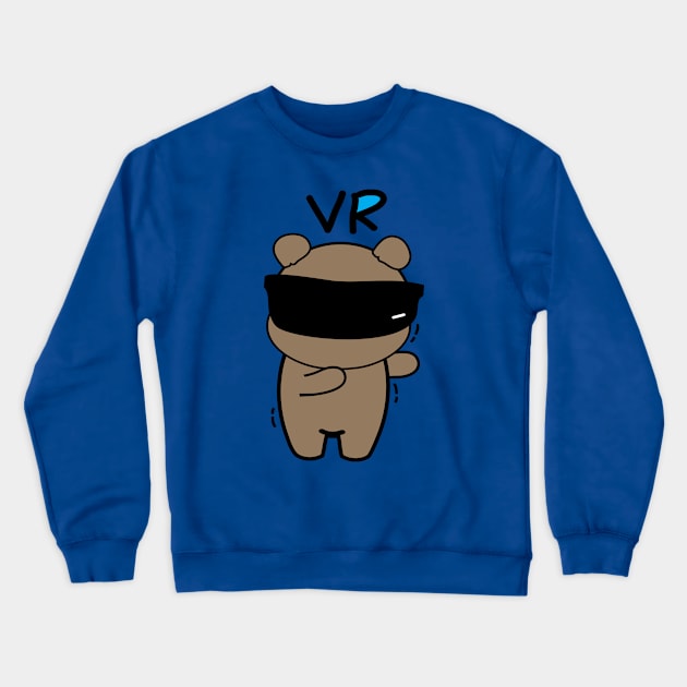 CoCo playing VR Crewneck Sweatshirt by CindyS